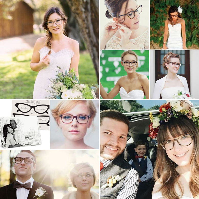 Simply Spec-tacular! { Brides with Glasses }