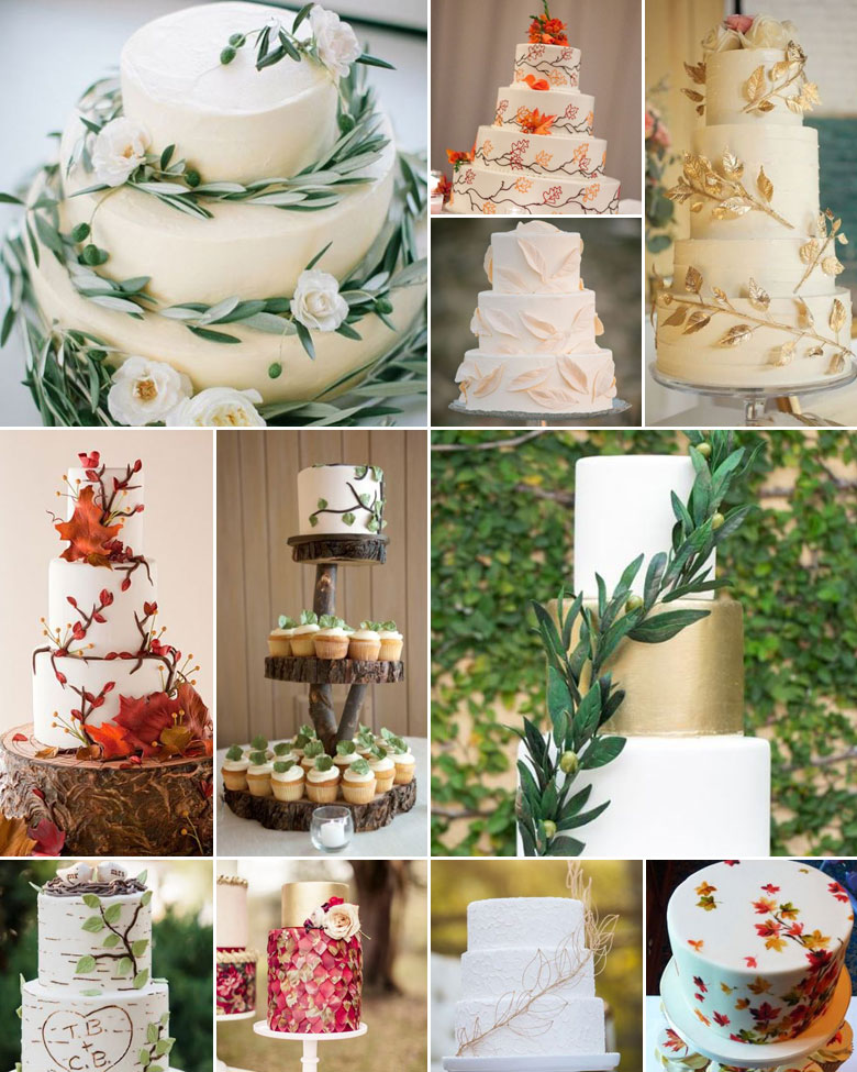 Delicious Leaves { Cake Inspiration }