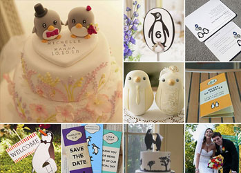 Penguin Wedding Theme