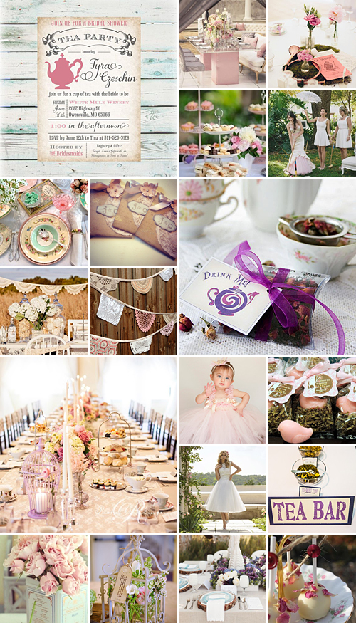 High Tea Wedding Inspiration