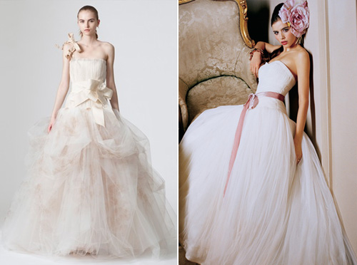 Wedding Dresses from Vera Wang