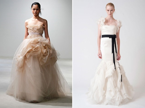 Wedding Dresses from Vera Wang