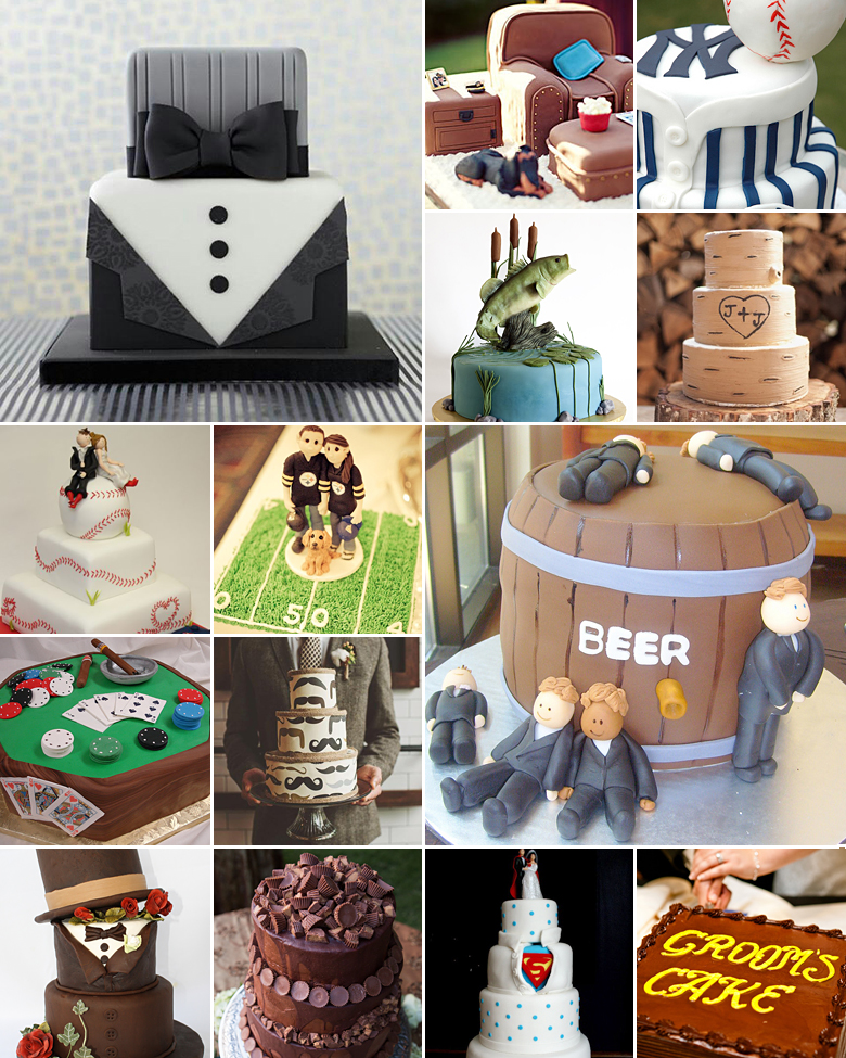 Groom Wedding Cakes