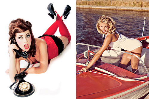 Personalised Pin-up Calendars