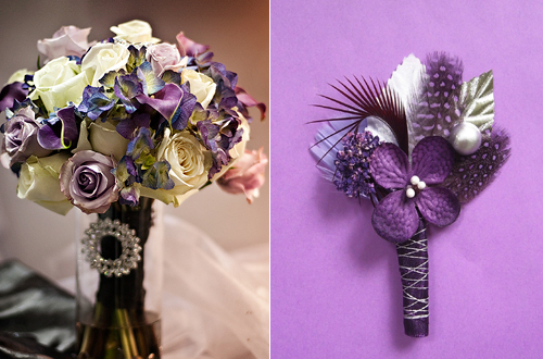 Purple and Silver Wedding Ideas