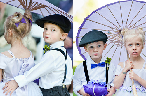 Purple and Silver Wedding Ideas