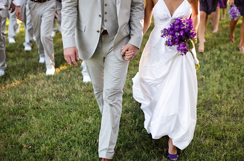 Purple and Silver Wedding Ideas