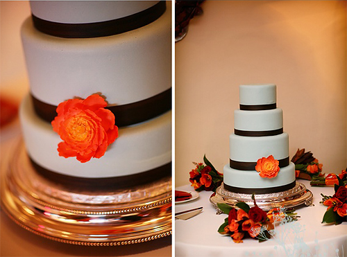 Brown and Orange Weddings