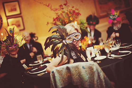 Masquerade Wedding Theme