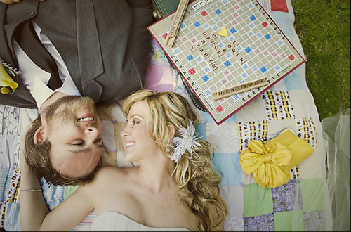 Scrabble Wedding Theme