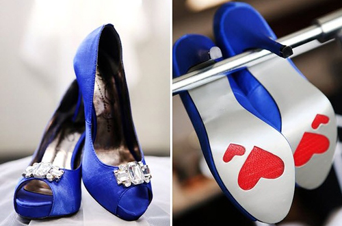 Red and Blue Wedding Inspiration
