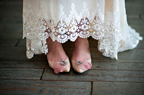 Vintage Wedding Shoes