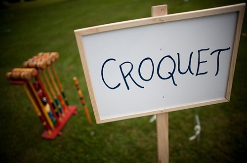 Wedding Croquet