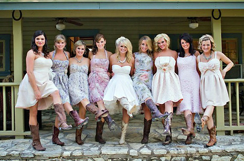 Bridal Boots