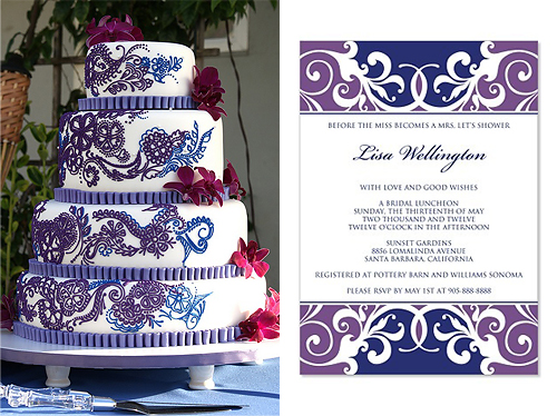 Blue and Purple Weddings