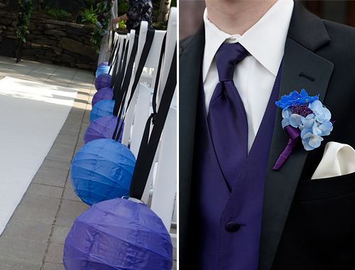 Blue and Purple Weddings