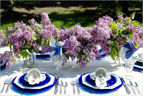 Blue and Purple Weddings