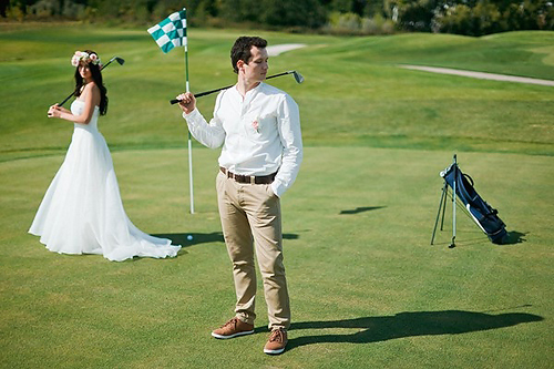 Golf Wedding Theme