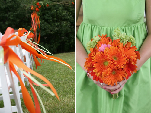 Orange and Lime Weddings