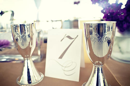 Metallic Wedding Theme