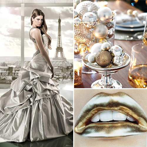 Metallic Wedding Theme