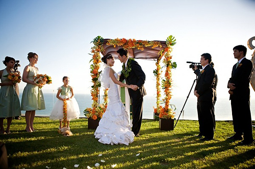 Orange and Lime Weddings