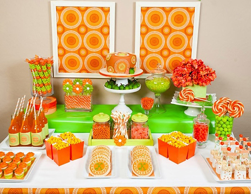 Orange and Lime Weddings