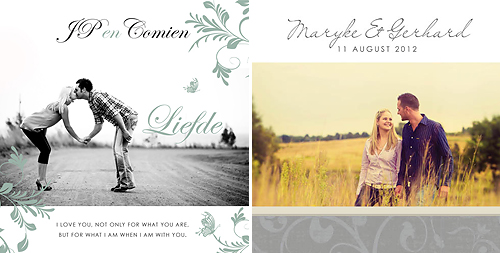Photo Wedding Invitations:Telling Your Love Story