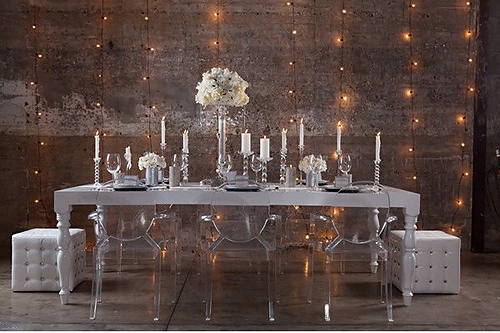 Silver and White Weddings