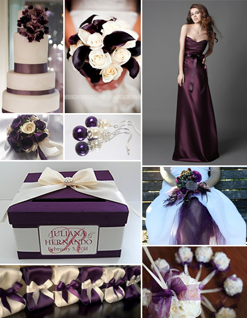 Plum and Ivory
