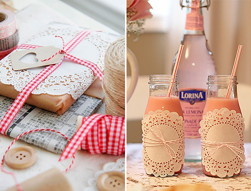 Dolly it up with Doilies