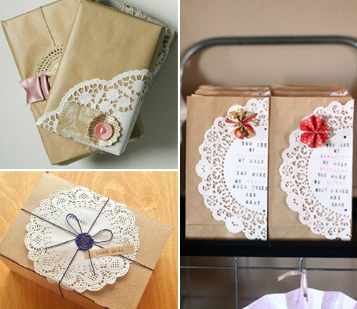Dolly it up with Doilies