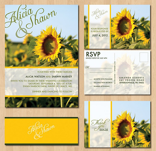 Sunflower Wedding Theme
