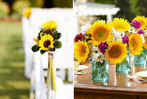 Sunflower Wedding Theme