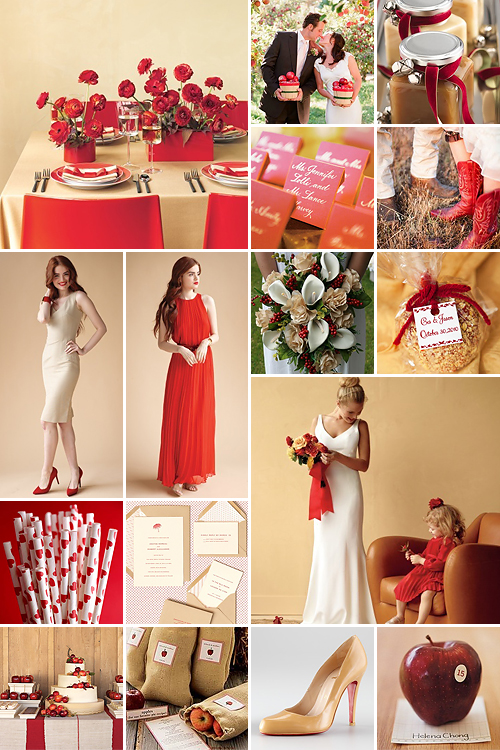 Red and Camel Weddings