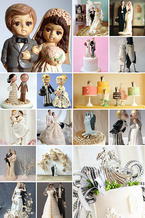 Vintage Cake Toppers