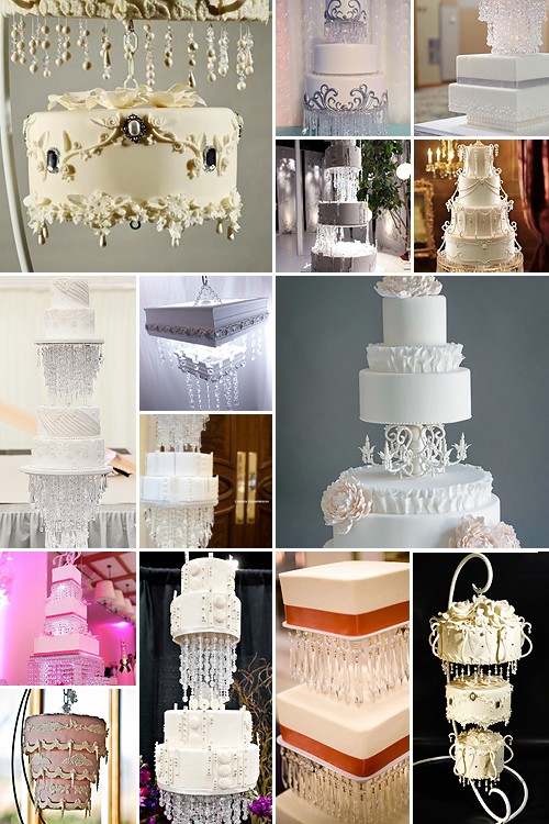 Chandelier Wedding Cakes