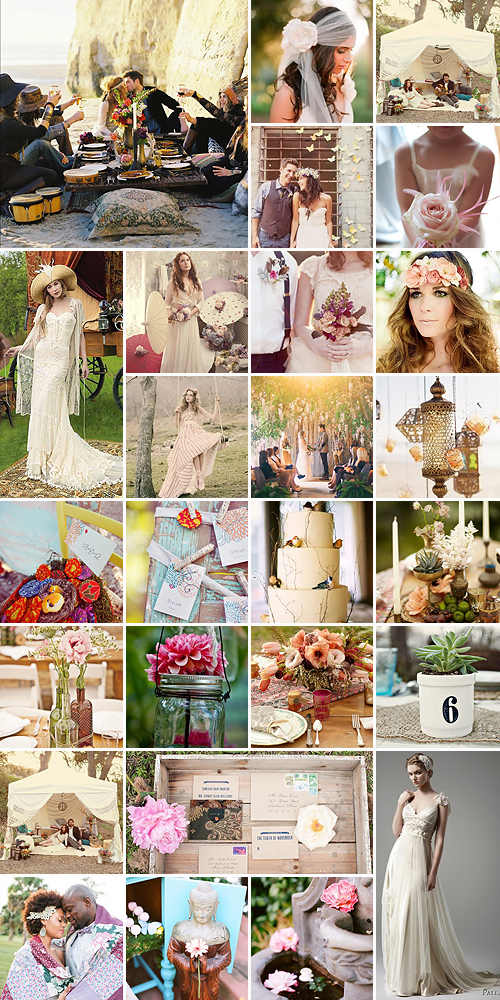 Bohemian Wedding Theme