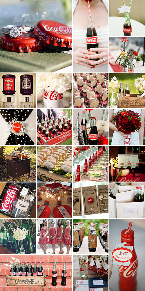 Coca-Cola Wedding Theme