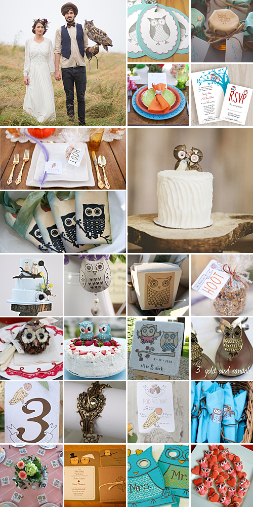 Owl Wedding Theme