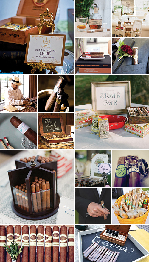 Ever the Gentleman { Wedding Cigars } 