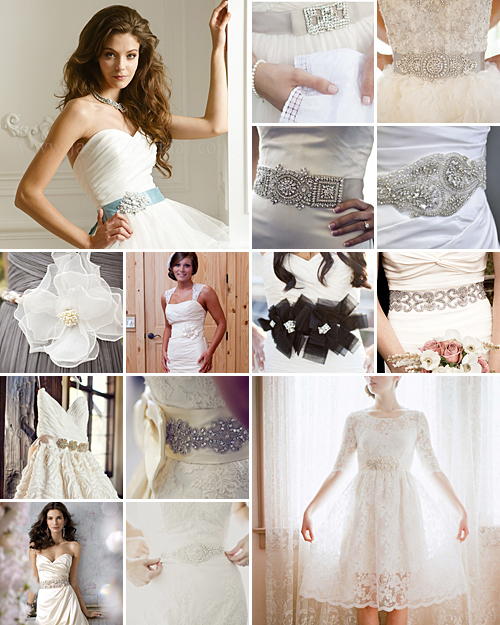 Buckle up! { Bridal Belts }