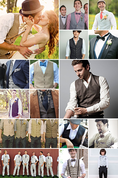 Waistcoats { Groom Style }