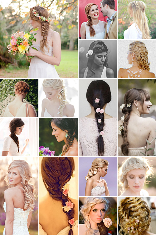 Twists & Turns { Bridal Braids }