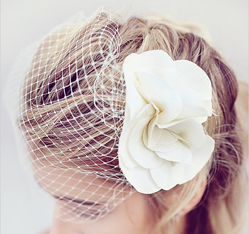Fishnet Veil { DIY project }