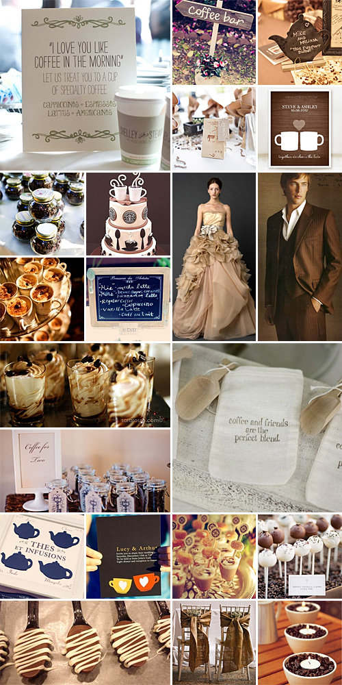 Coffee Wedding Theme