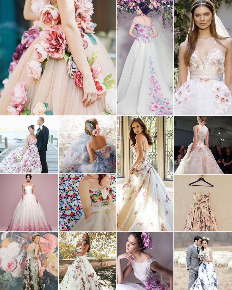 Floral Wedding Dresses