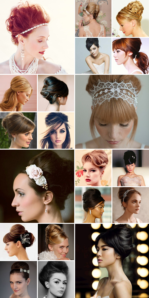 Beehive Besotted { Wedding Hair }