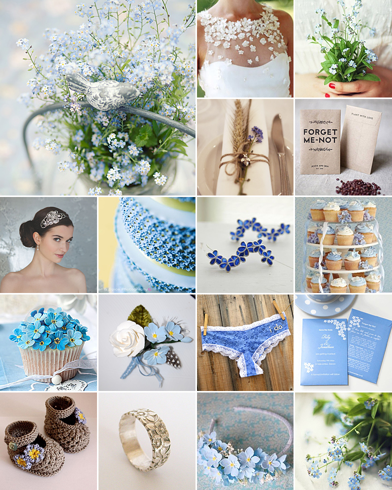 Forget-me-nots { Simple + Whimsical }