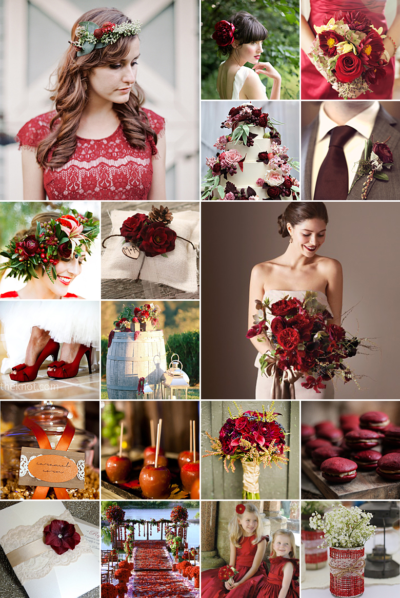 Rustic Red Weddings